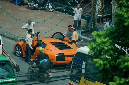  siêu xe lamborghini bị csgt tuýt còi tại hà nội - 6