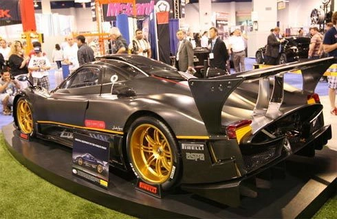  siêu xe triệu đô pagani zonda r ra mắt ở sema - 1