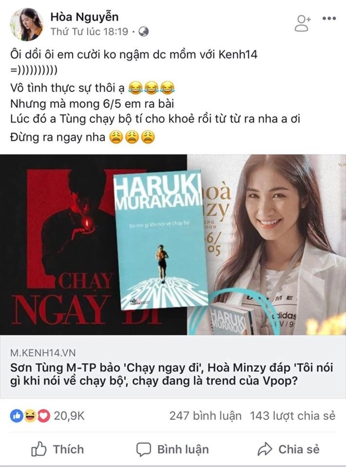 Sơn tùng vẫn tung siêu phẩm mặc hoà minzy đã khẩn thiết cầu mong ra mv chậm thôi để chừa hoà đường sống - 1