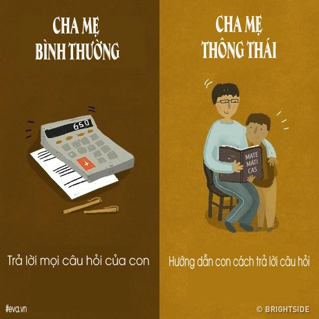 Sự khác biệt ít người biết giữa cha mẹ bình thường và cha mẹ thông thái khi nuôi dạy con - 3