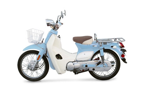  sym symba 110 mang hình dáng honda cub - 1