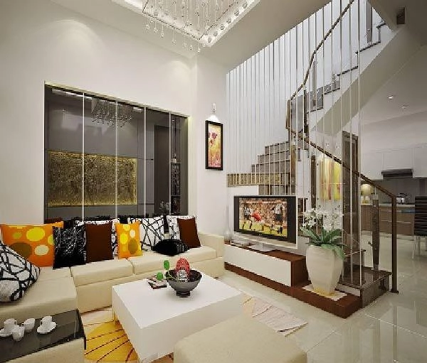 Thiết kế phòng khách đơn giản mà đẹp bất ngờ cho nhà ống nhờ 8 bí quyết độc - 7