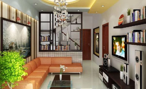 Thiết kế phòng khách đơn giản mà đẹp bất ngờ cho nhà ống nhờ 8 bí quyết độc - 6