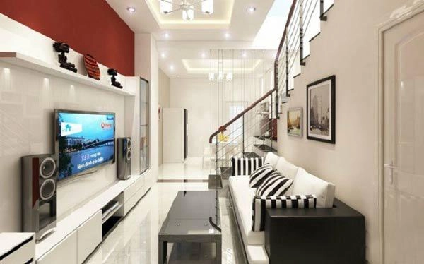 Thiết kế phòng khách đơn giản mà đẹp bất ngờ cho nhà ống nhờ 8 bí quyết độc - 8