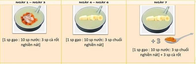 Thực đơn ăn dặm 9 tuần đầu chuẩn cho bé theo hướng dẫn của chuyên gia việt ở anh quốc - 4