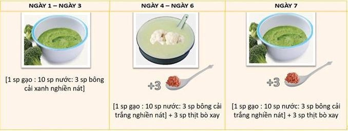 Thực đơn ăn dặm 9 tuần đầu chuẩn cho bé theo hướng dẫn của chuyên gia việt ở anh quốc - 5