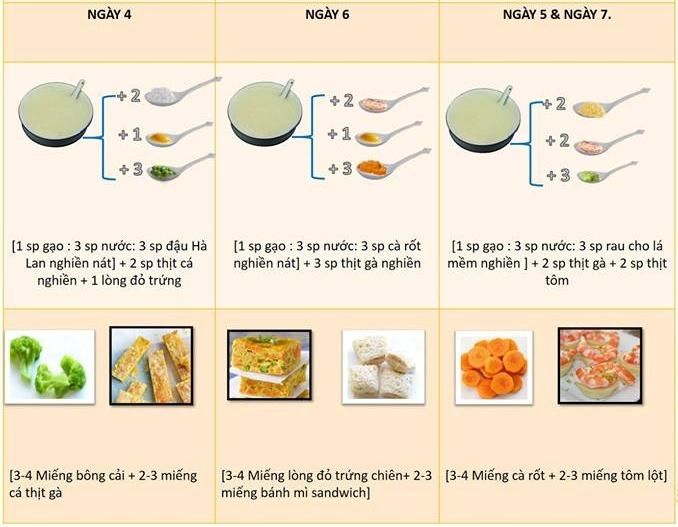 Thực đơn ăn dặm 9 tuần đầu chuẩn cho bé theo hướng dẫn của chuyên gia việt ở anh quốc - 11