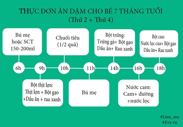 Thực đơn ăn dặm cho bé 7 tháng dễ nấu giàu chất dinh dưỡng - 2