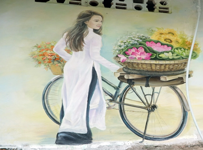 Tranh 3d đẹp mê hồn trong khu tập thể pháo đài láng - 9