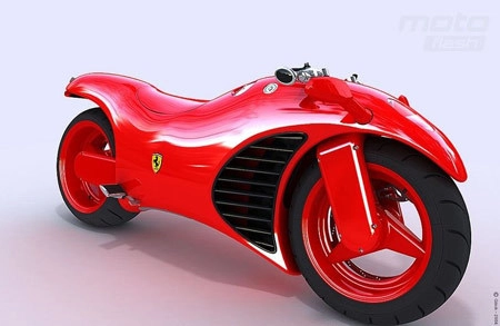  v4 concept - xe máy phong cách ferrari - 1