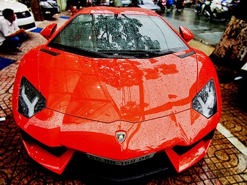  vẻ đẹp lamborghini aventador thứ 2 tại việt nam - 1