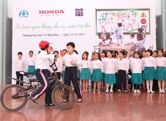  vui học an toàn giao thông với honda việt nam - 2