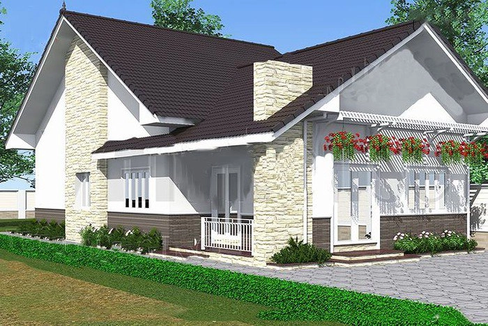9 mẫu nhà cấp 4 đẹp 100m2 3 phòng ngủ vừa rẻ vừa sang có tiền phải xây ngay - 2