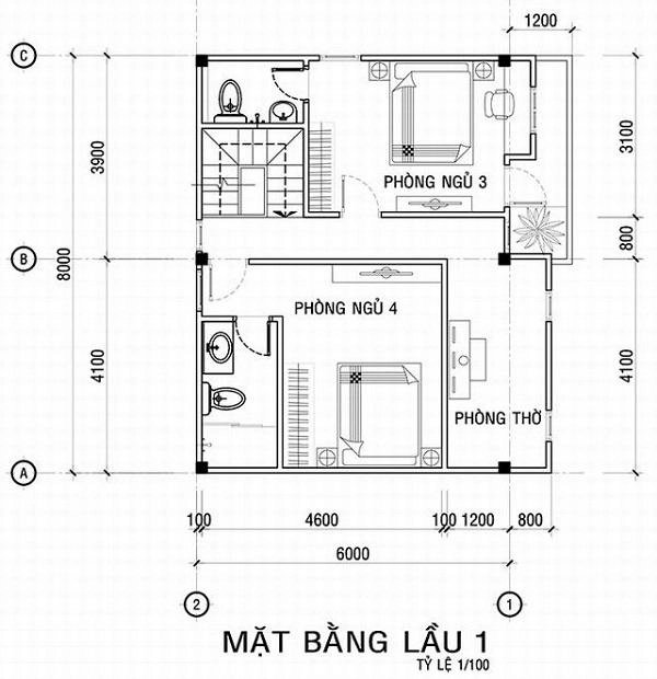 Các mẫu nhà đẹp 2 tầng 300 triệu đẹp rụng rời cho gia đình đông người ở thoải mái - 11