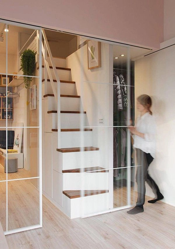 Căn hộ 30m2 chật hẹp tối tăm như rộng gấp đôi sau cải tạo - 4
