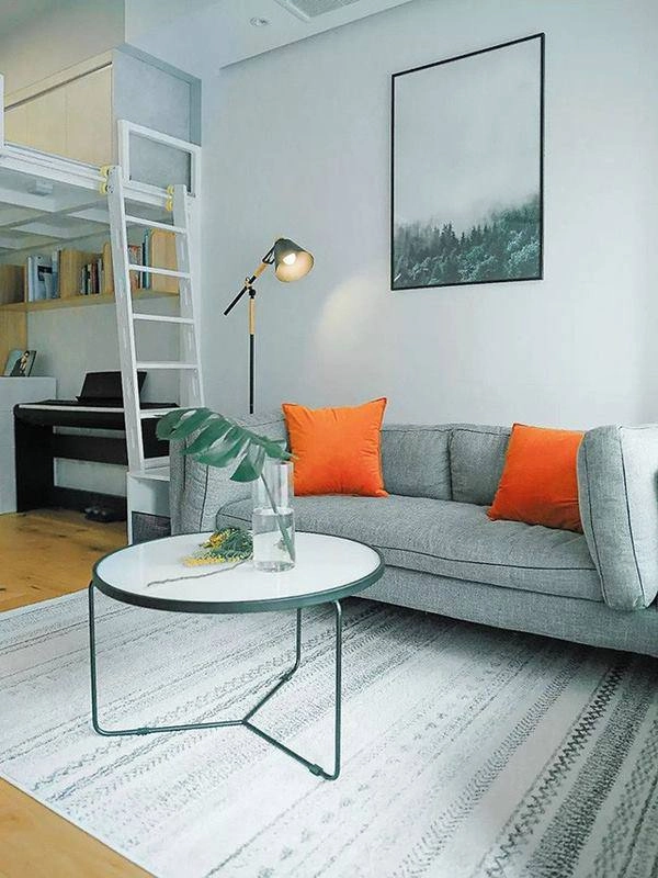 Căn hộ 40m2 rộng thoángđẹp long lanh đến bất ngờ nhờ nội thất trắng - 4