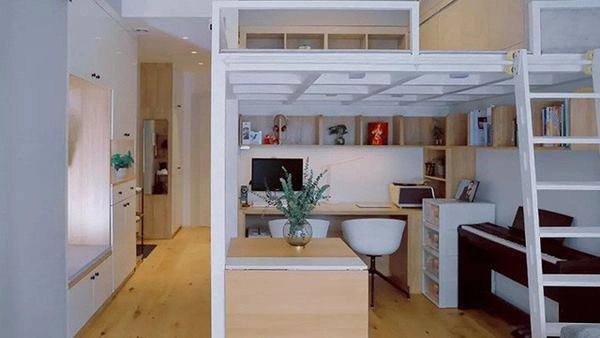 Căn hộ 40m2 rộng thoángđẹp long lanh đến bất ngờ nhờ nội thất trắng - 7