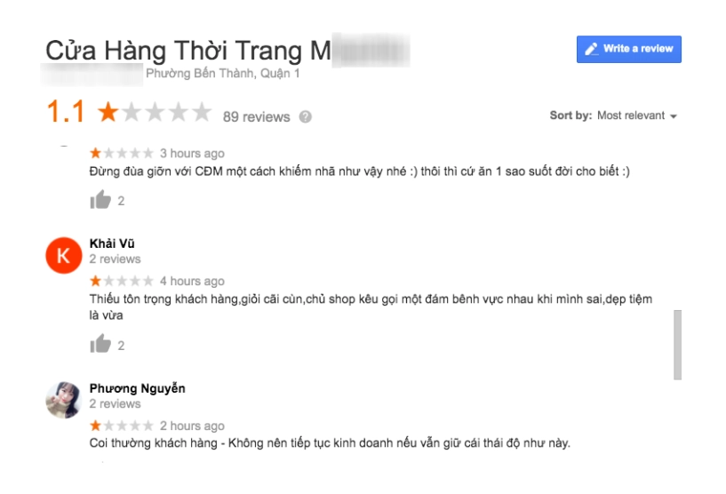 Dân tình không ngừng rate 1 sao thương hiệu trương thế vinh mong mọi người bình tĩnh - 1