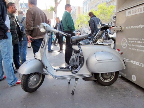  dàn vespa khoe sắc ở paris - 9