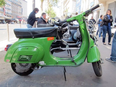  dàn vespa khoe sắc ở paris - 10