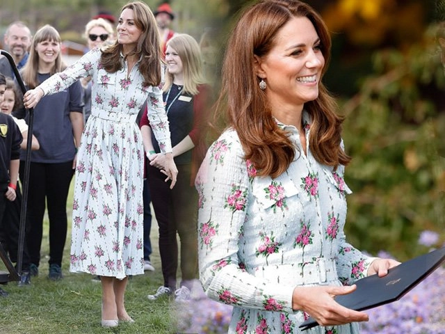 Diện chiếc quần culottes bình dân vài trăm ngàn kate middleton không làm mất đi phong cách quý phái - 13