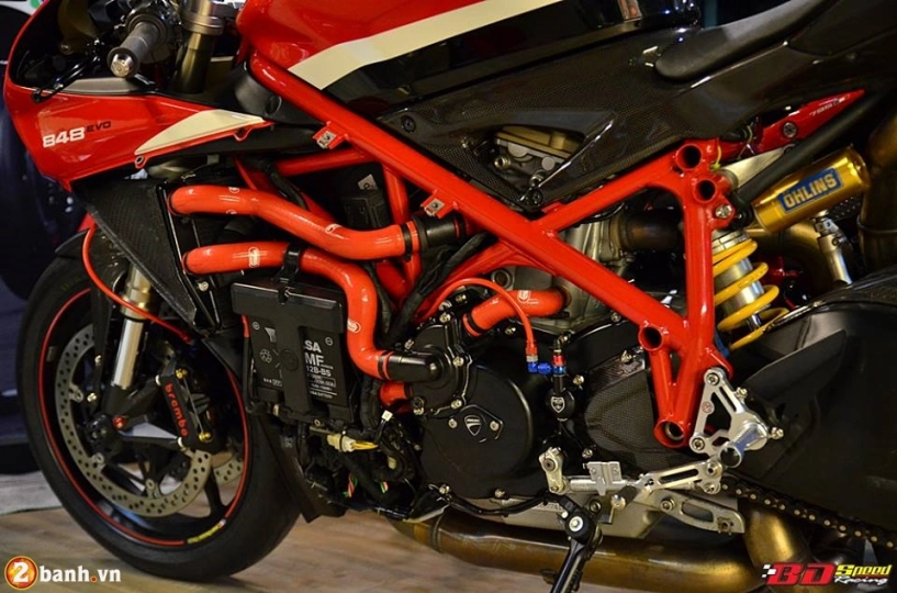 Ducati 848 evo corse đầy hấp dẫn trong gói độ tiền tỷ - 11