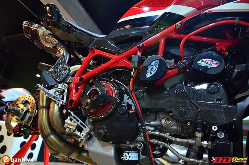 Ducati 848 evo corse đầy hấp dẫn trong gói độ tiền tỷ - 15