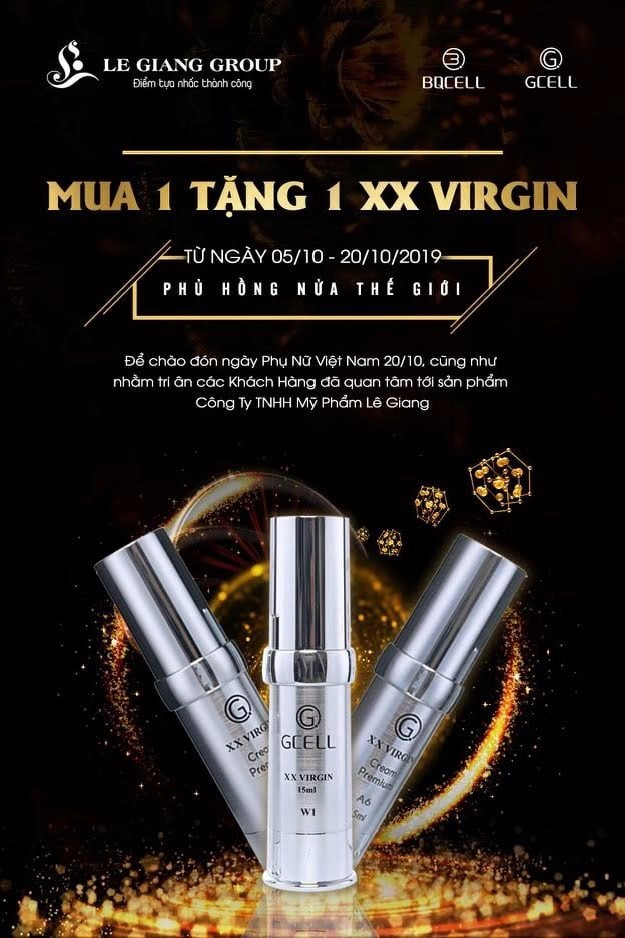 Gcell - xxvirgin đánh bay mọi thâm xạm vùng da nhạy cảm - 1