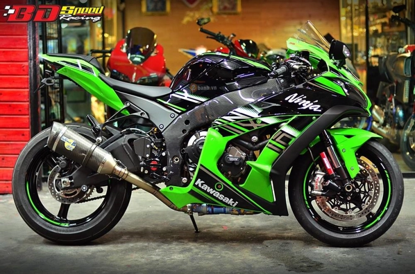 Kawasaki zx-10r 2016 độ đơn giản nhưng đầy sức hấp dẫn - 1