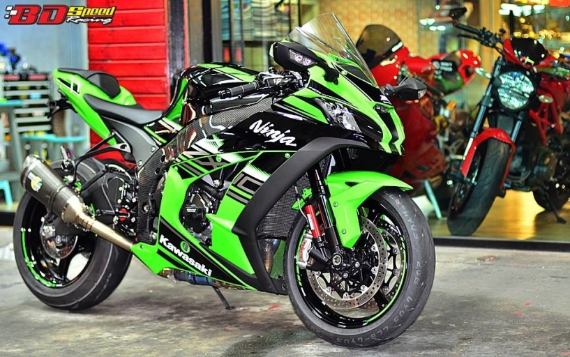 Kawasaki zx-10r 2016 độ đơn giản nhưng đầy sức hấp dẫn - 14