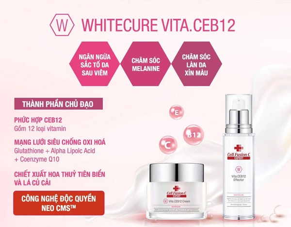 Không khí ô nhiễm chọn sản phẩm mới white cure vitaceb12 để da sáng đều màu lại còn khỏe mạnh - 3