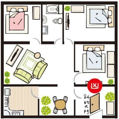 Làm vất vả cả năm không bằng biết những quy luật thiết kế cửa chính hút tiền vào nhà - 1