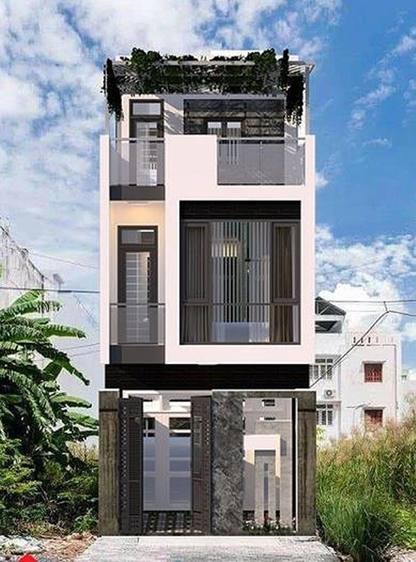 Mẫu nhà 2 tầng chi phí 800 triệu đồng đẹp miễn chê - 1