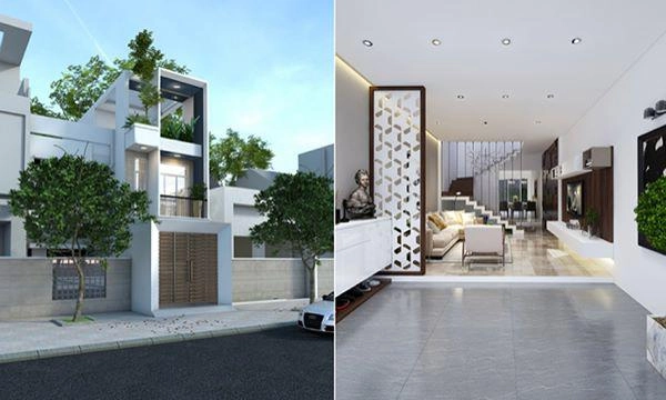 Mẫu nhà phố 3 tầng đẹp như mơ với chi phí 12 tỷ đồng - 1