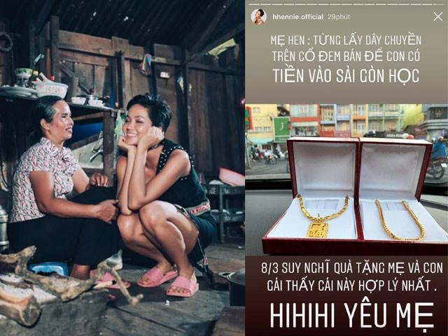 Mẹ từng bán vàng cho đi học giờ đây hhen niê lại bán dây chuyền làm từ thiện - 7