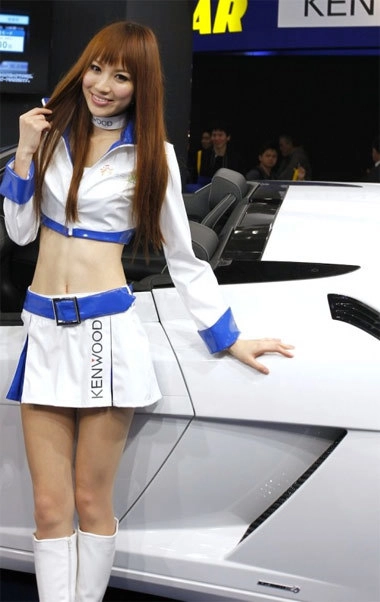  người đẹp ở tokyo auto salon - 3