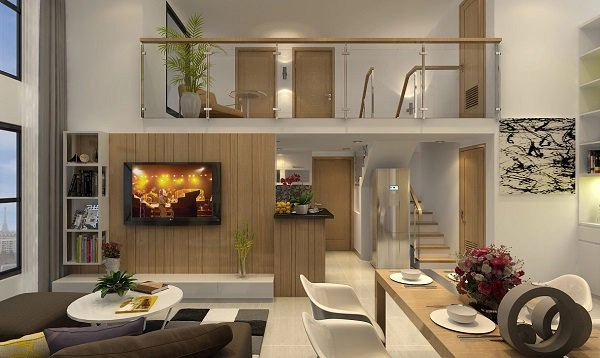 Những mẫu nhà cấp 4 có gác lửng 4x16m nhỏ hẹp vẫn tiện nghi cho 4 người ở - 3