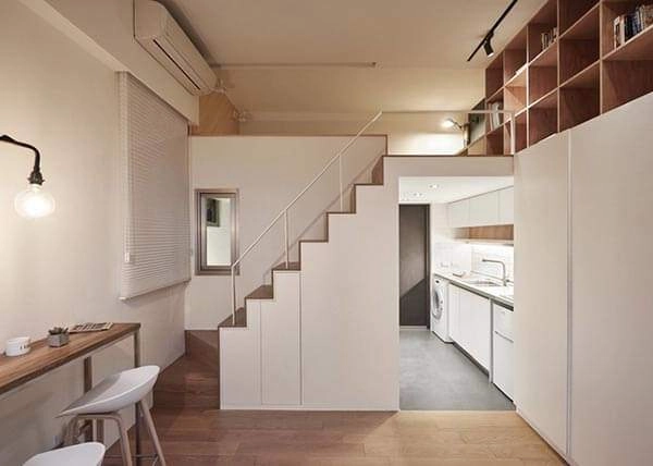 Những mẫu nhà cấp 4 có gác lửng 4x16m nhỏ hẹp vẫn tiện nghi cho 4 người ở - 7