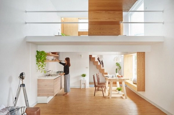 Những mẫu nhà cấp 4 có gác lửng 4x16m nhỏ hẹp vẫn tiện nghi cho 4 người ở - 13