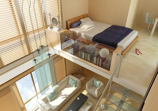 Những mẫu nhà cấp 4 có gác lửng 4x16m nhỏ hẹp vẫn tiện nghi cho 4 người ở - 15