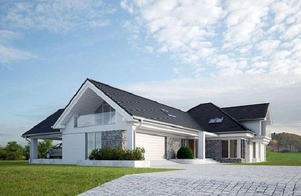 Những mẫu nhà cấp 4 mái thái 3 phòng ngủ đẹp mê mẩn - 10