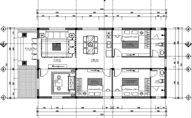 Những mẫu nhà ống cấp 4 giá rẻ ai cũng muốn xây - 12