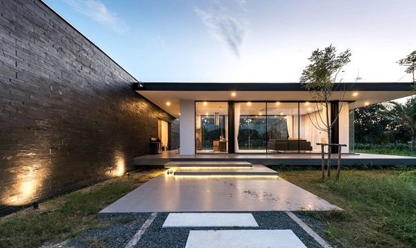 Những mẫu thiết kế nhà cấp 4 mái bằng 2-3 phòng ngủ nhà đông người nên xây - 14