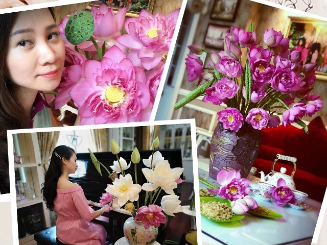 Ông chủ 9x chi 10 triệutháng mua hoa về bày chị em kêu trời đẹp hơn con gái cắm - 17