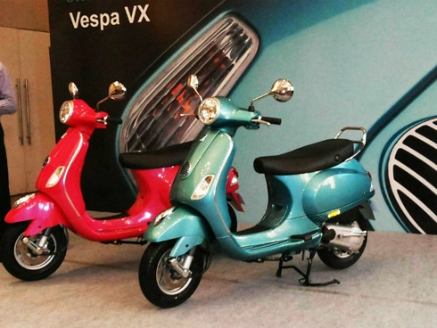  piaggio giới thiệu vespa vx phiên bản mới tại ấn độ - 1