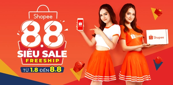 Shopee miễn phí vận chuyển xuyên suốt 8 ngày cho đơn hàng chỉ từ 50k - 1