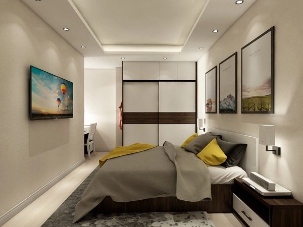 Thiết kế nội thất chung cư 70m2 vẫn rộng thênh thang - 4