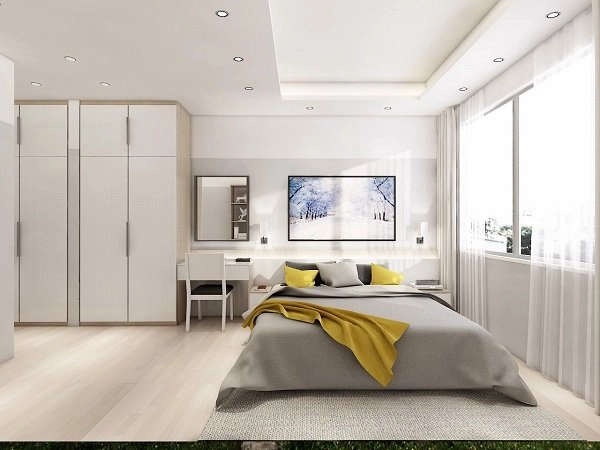 Thiết kế nội thất chung cư 70m2 vẫn rộng thênh thang - 5