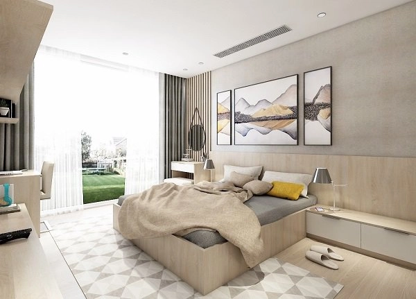 Thiết kế nội thất chung cư 70m2 vẫn rộng thênh thang - 14