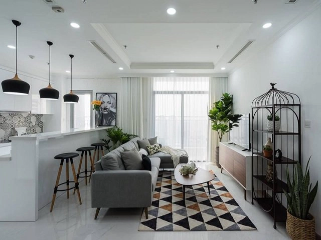 Thiết kế nội thất chung cư 70m2 vẫn rộng thênh thang - 21